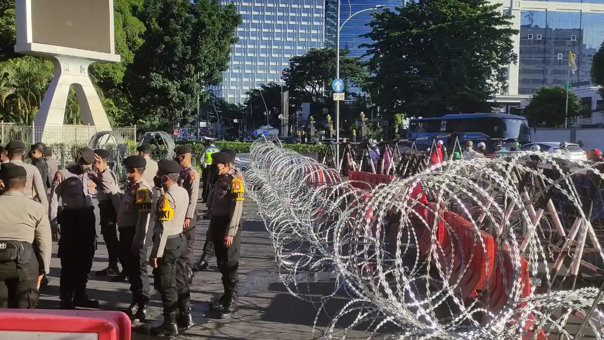 KONDISI TERKINI Reuni 212 Pagi Ini, Massa PA 212 Mulai Berdatangan ke Kawasan Patung Kuda