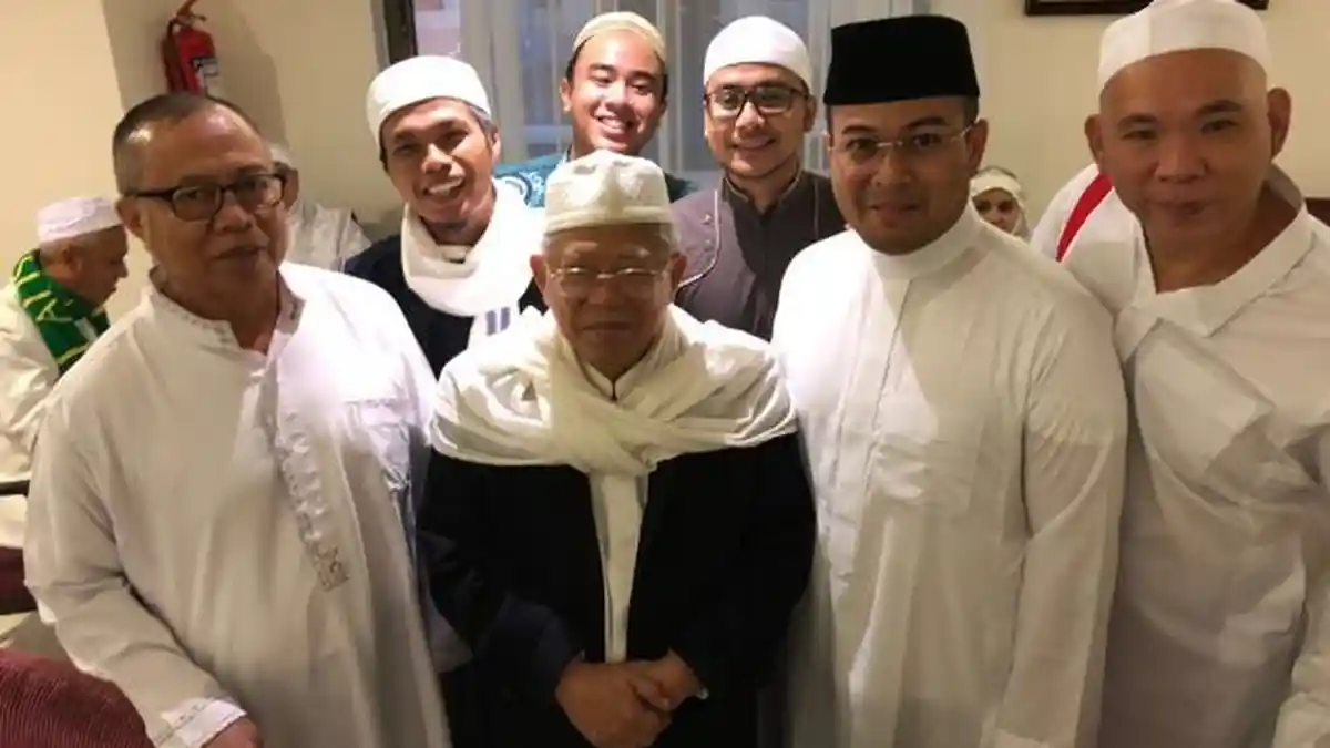 Bertemu Maruf Amin di Tanah Suci, Ini yang Dilakukan Irwansyah