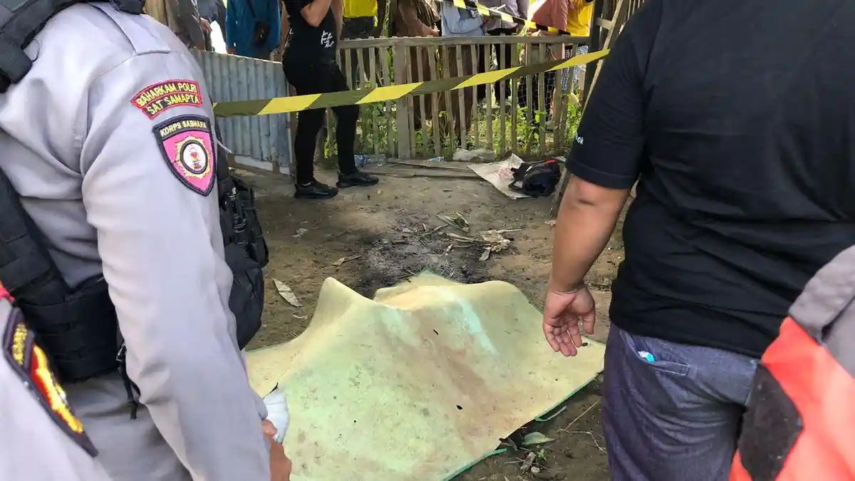 Mayat Pria Tanpa Identitas Ditemukan di Sempaja Timur Samarinda, Sekitar TKP Ada Racun Tikus