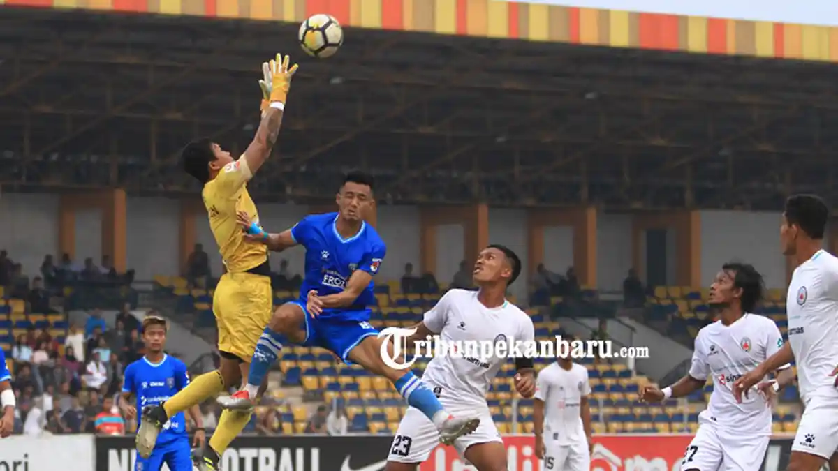Detik-detik Gol Laga PSPS vs Perserang, Sempat Seri di Babak Pertama