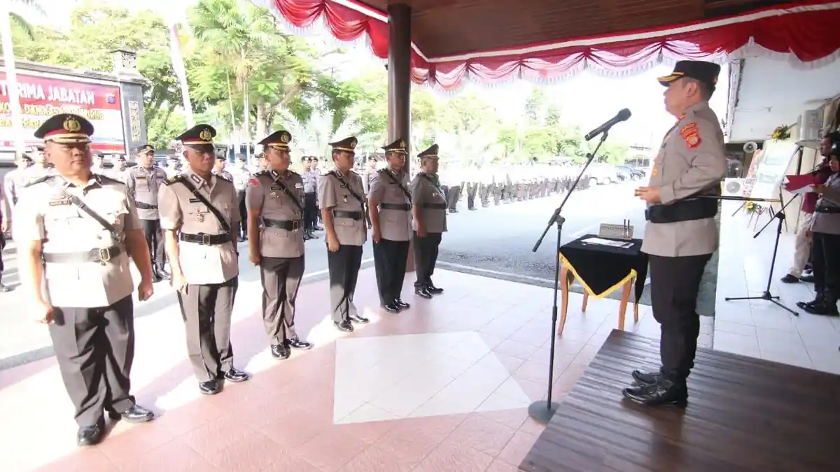 3 Kepala Satuan Resmi Berganti, Rotasi Pejabat Utama di Polresta Balikpapan