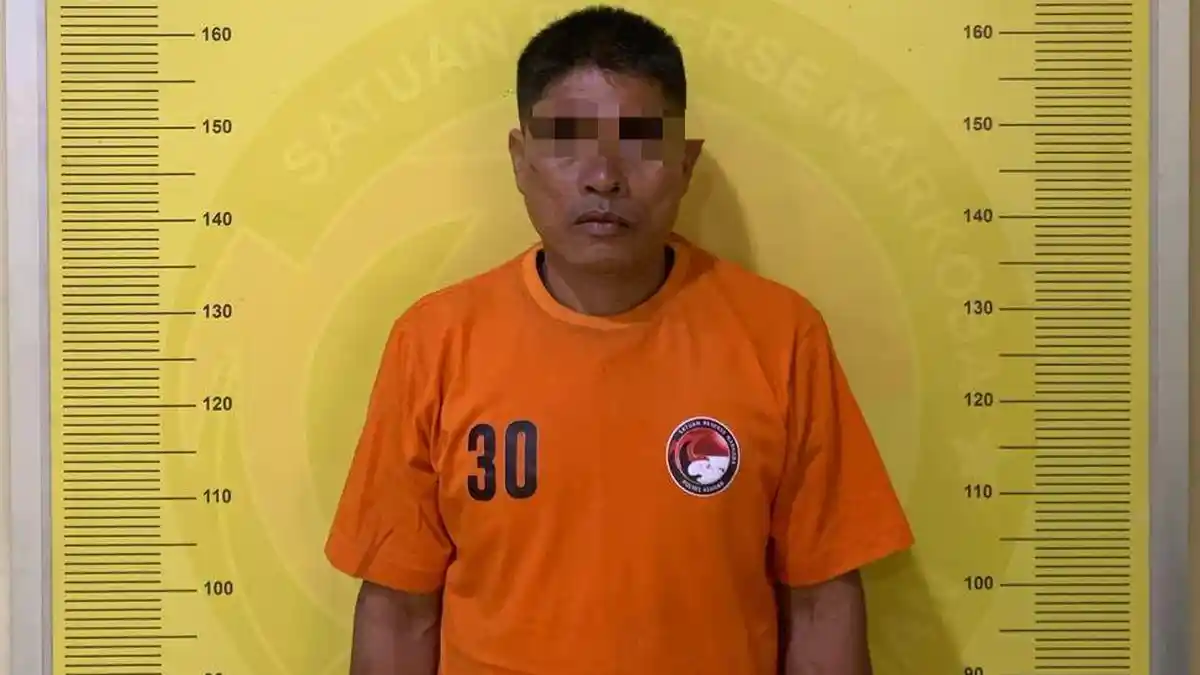 Polisi di Asahan Baku Tembak dengan Bandar Narkoba Bersenjata Api