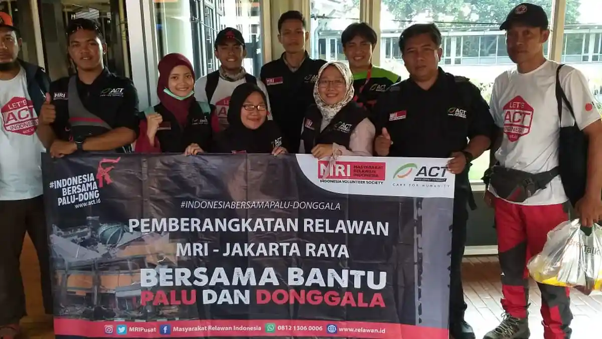 Panggilan Kemanusiaan, MRI Jakarta Raya Berangkat Menuju Palu