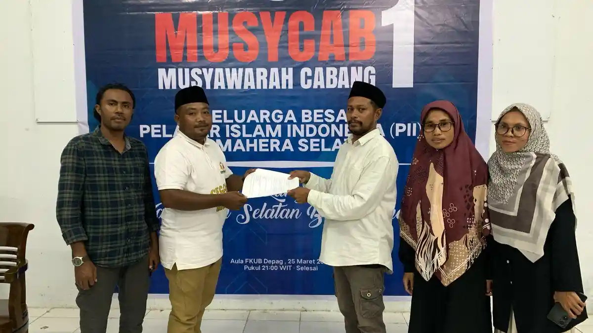 Irwan Abubakar Jadi Ketua KB-PII Halmahera Selatan Edisi 2025-2030