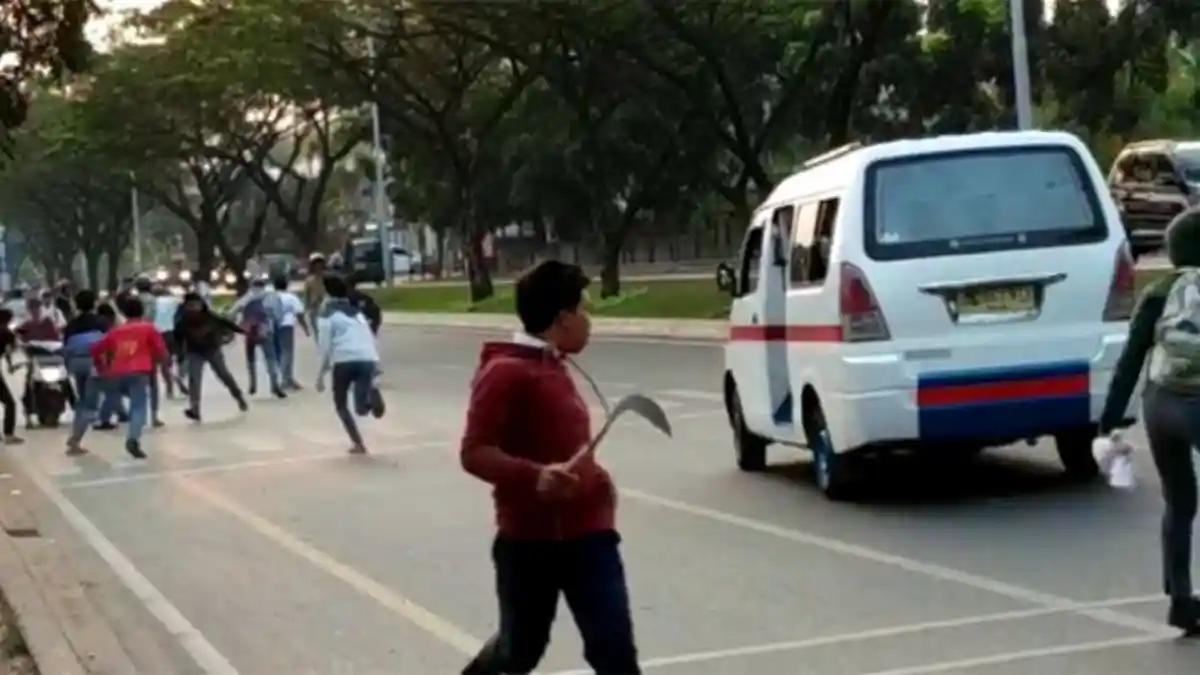 Sore Tadi, Tawuran Antarpelajar Terjadi di Kompleks Elte di Tangerang