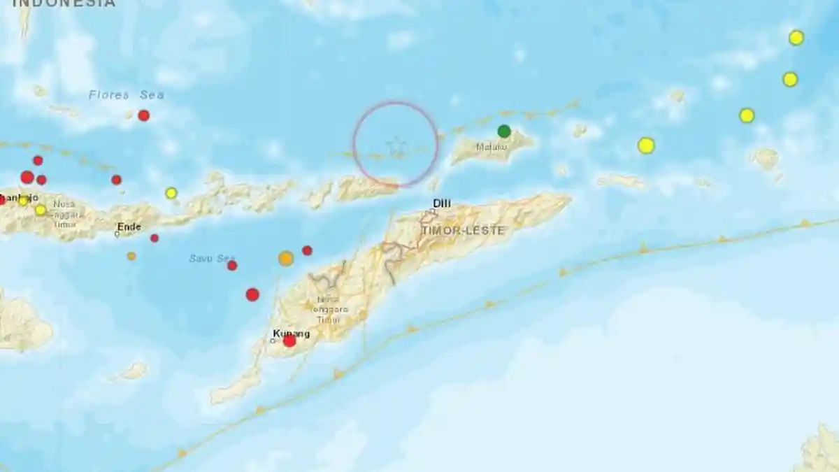 Gempa Bumi Magnitudo 4.4 Baru Saja Terjadi Sabtu Pagi 5 Agustus 2023, Info BMKG di Lokasi Ini