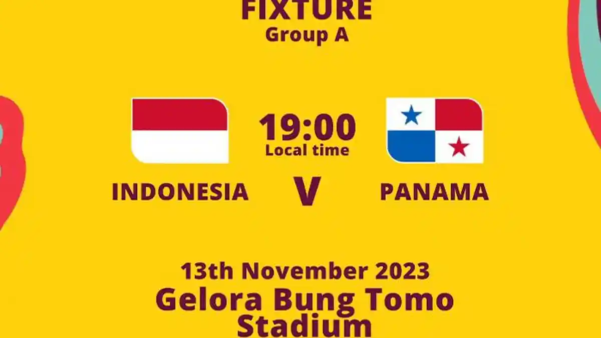Link Live Streaming Timnas Indonesia vs Panama di Piala Dunia U17 2023, Kick Off 19:00 WIB