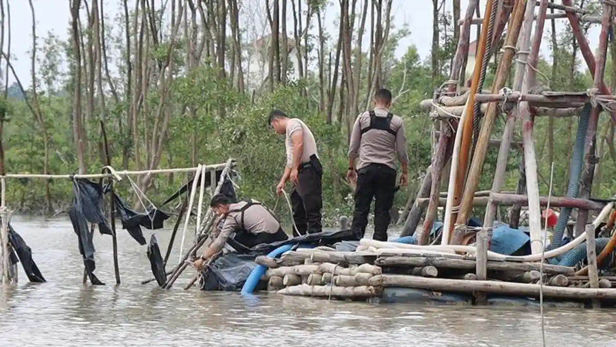 Tim Peti Polres Bangka Kembali Datangi Nelayan 1 dan Jalan Laut