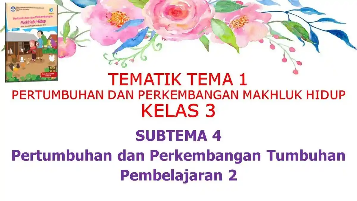 Soal & Kunci Jawaban Tematik 1 Subtema 4 Kelas 3 SD Pembelajaran 2 Halaman 155, 156, 159, dan 160
