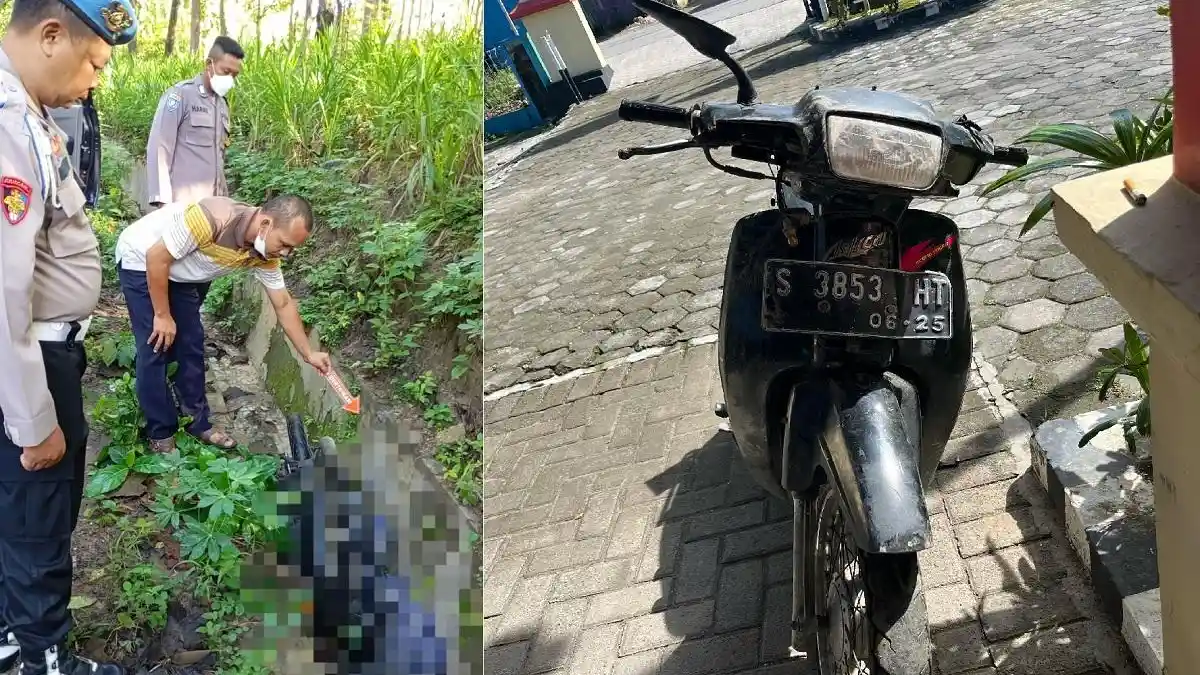 Kronologi Lansia Kecelakaan Tunggal di Blora, Hingga Tewas di Dalam Selokan
