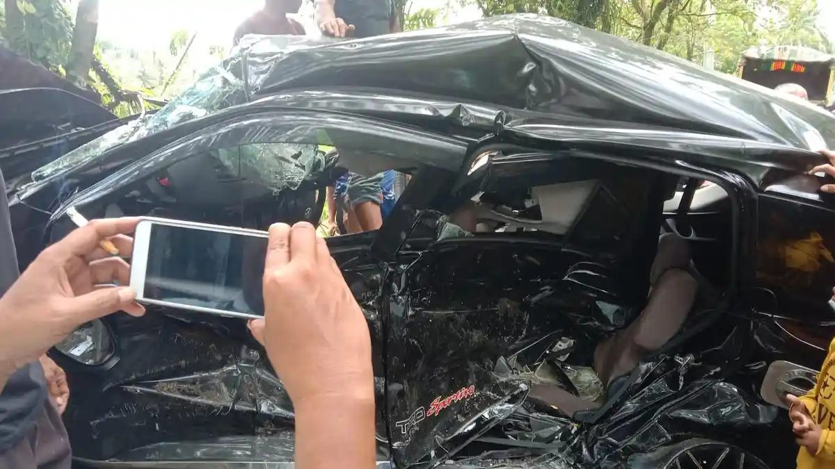 Keluarga Anggota DPRD Bolmong Korban Lakalantas Maut Minta Olah TKP Gunakan Lasser Scanner 3D