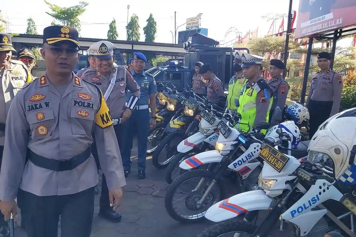 Polres Tegal Kota Sasar Knalpot Brong dan Truk ODOL Selama Operasi Patuh Candi 2023