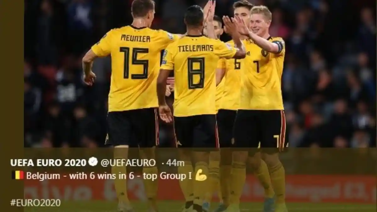 Hasil Lengkap Kualifikasi Euro 2020 - Dua Tim Tetangga Pesta 4 Gol