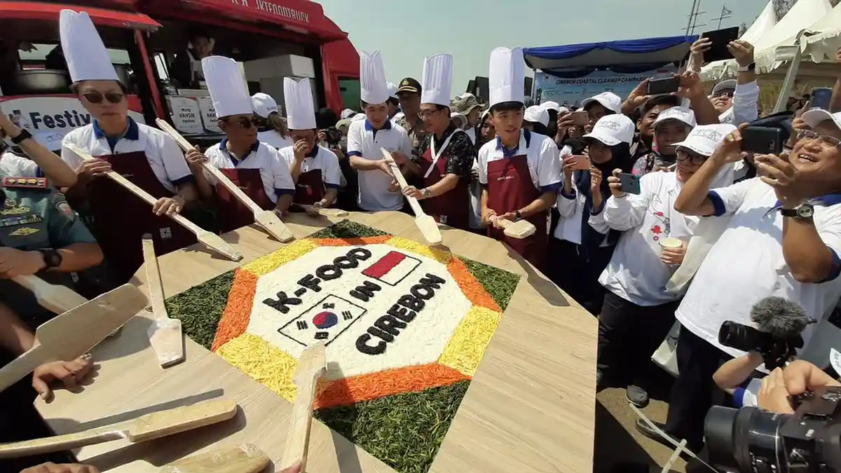Kedubes Korea Selatan Perkenalkan Aneka Kuliner Khas Korea kepada Warga Cirebon