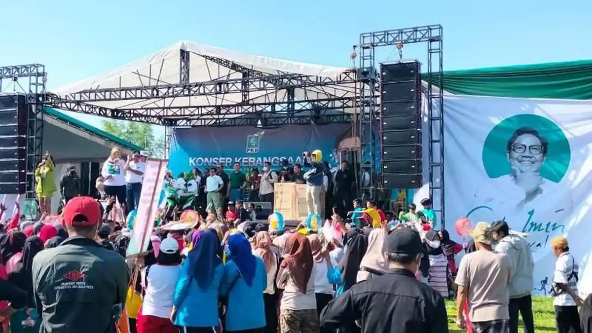 Konser Kebangsaan Bersama Cak Imin Dihadiri Ribuan Masyarakat Lampung Timur