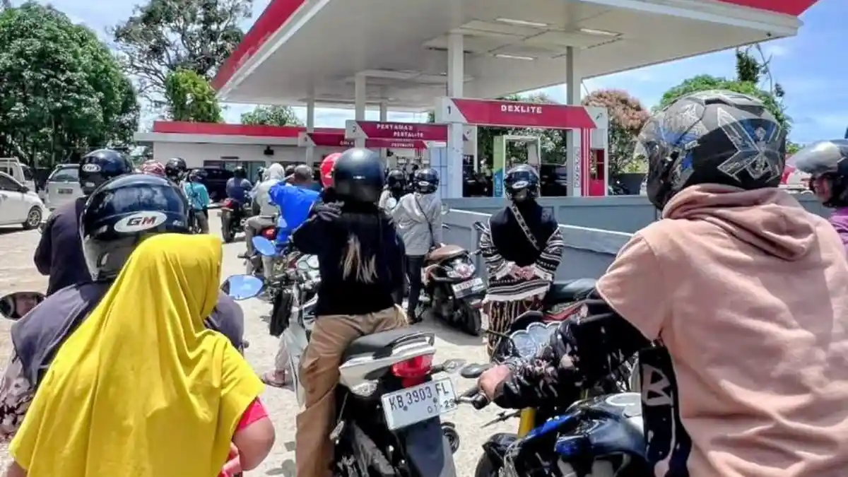 Stok Pertalite di Kapuas Hulu Masih Aman, SPBU Pastikan Belum Ada Kelangkaan maupun Antrean - Tribunpontianak.co.id