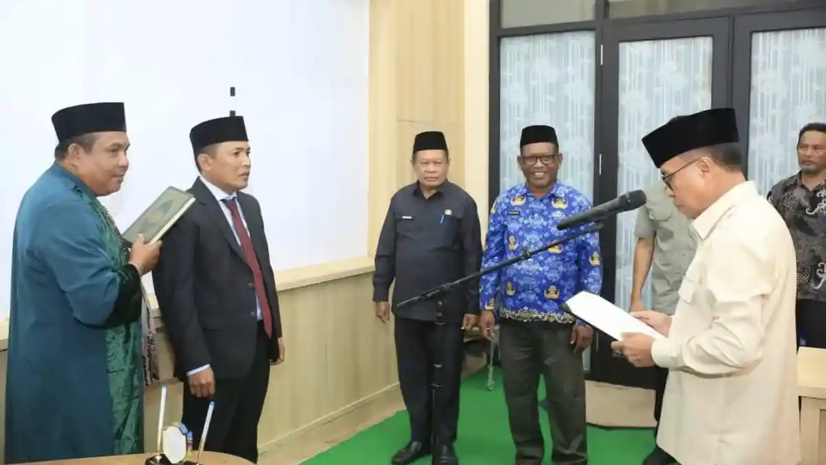 Hairudin Amir Dilantik Jadi Direktur Perumda Air Minum Tirta Halmahera Tengah