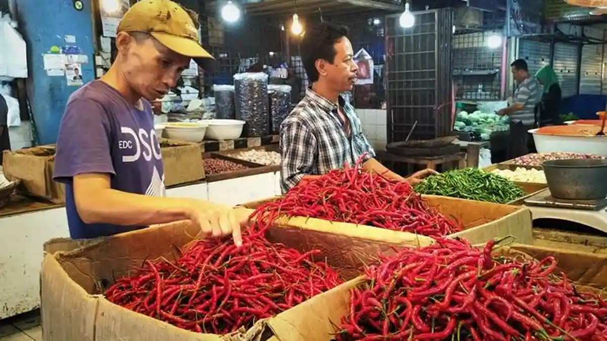 Harga Cabai di Pasar Raya Padang Juga Meroket, Cabai Setan Sempat Tembus Rp100 Ribu
