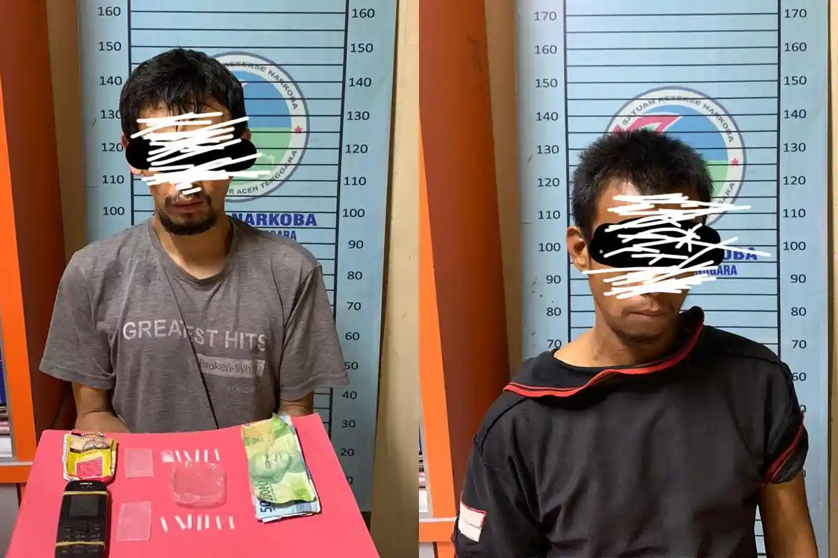 Miliki 13 Paket Sabu, Polisi Amankan Dua Petani di Aceh Tenggara
