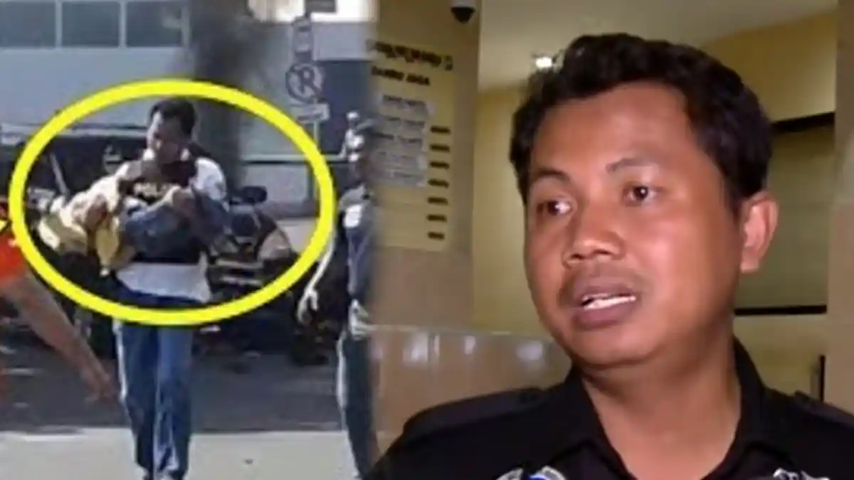Langsung Lari dan Gendong Anak Pengebom, Polisi : Kami Takut Tapi Naluri Kami Ingin Selamatkan Dia