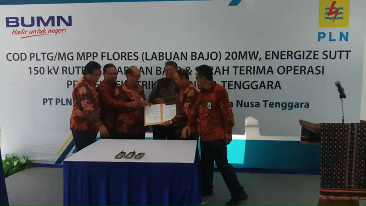PLN Wilayah NTT Operasikan PLTMG Rangko 20 MW di Labuan Bajo