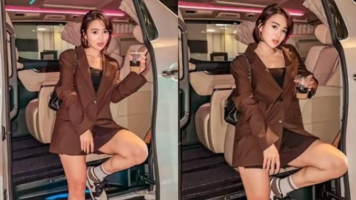 Pose Baru Wika Salim Disebut Mirip Remaja Citayam, OTW ke Sudirman Fashion Week?