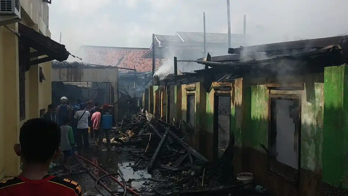 BREAKING NEWS: Terjadi Kebakaran di 3-4 Ulu Palembang. Dua Rumah Ludes