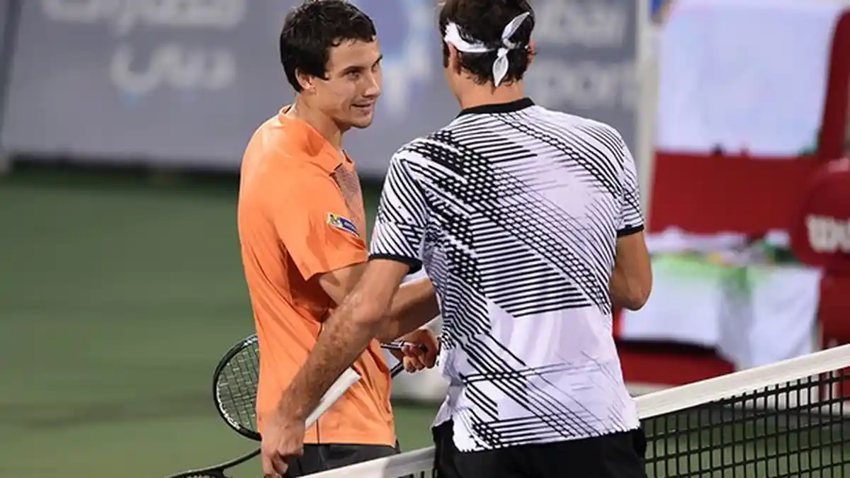 Roger Federer Disingkirkan Petenis Di Luar 100 Besar di Dubai Championship