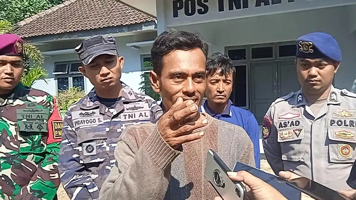 Perahu Kecelakaan, Nelayan Puger Jember Terdampar di Pulau Nusa Barong Selama Empat Hari