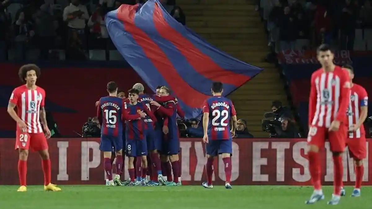 Link Live Streaming Atletico Madrid vs Barcelona - Nonton Siaran Langsung Liga Spanyol 2023-2024