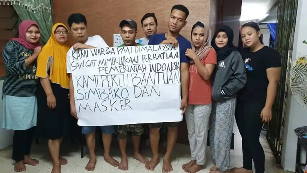 Malaysia Perpanjang Lockdown hingga 14 April 2020, Pekerja Migran Terancam Kelaparan