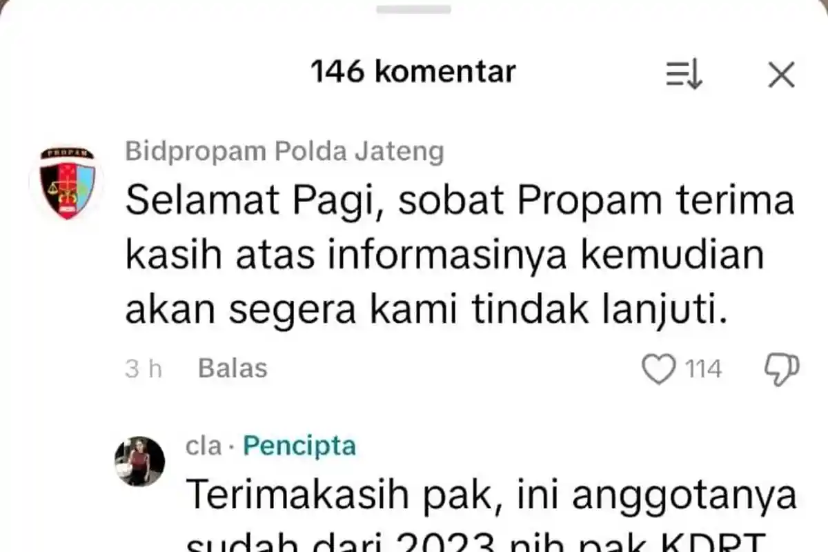 Viral Polisi Anggota Brimob Polda Jateng Diduga Lakukan KDRT, Disebut Ketahuan Selingkuh