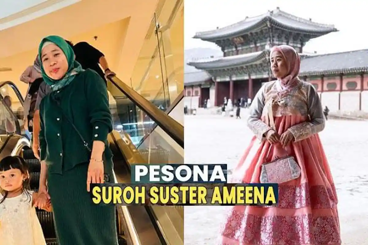 7 Potret Suster Suroh Pengasuh Ameena, Gaya Modis Makeup Kece Tak Kalah dari Aurel Hermansyah