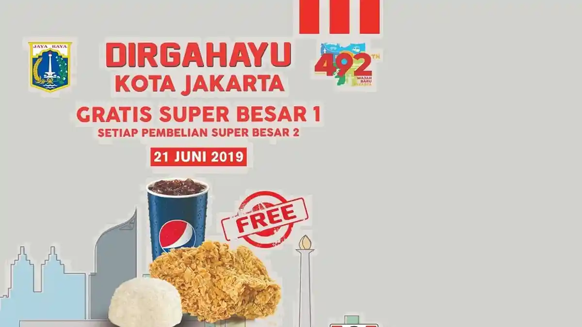 Catat! Ini 5 Promo Sambut HUT 492 Tahun Jakarta