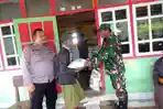 TNI Dampingi Penyaluran Beras dari Dinas Ketahanan Pangan TTS bagi Warga Desa Fatumnasi