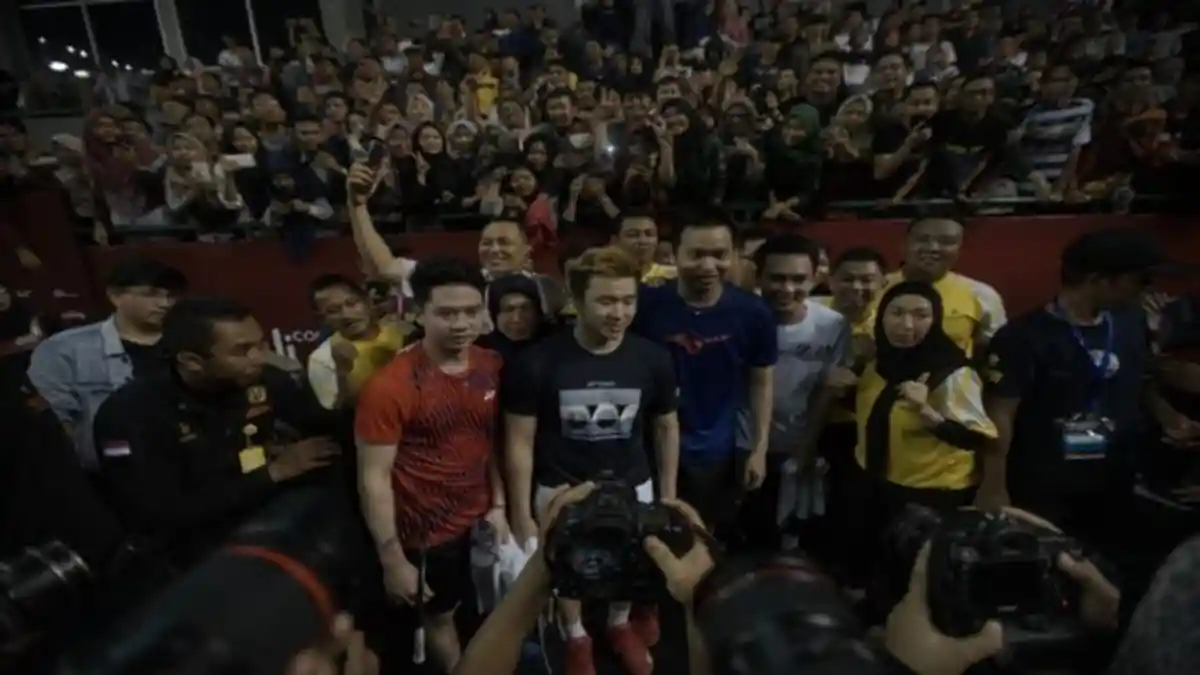 Kevin Bikin Penonton Heboh, PBSI Sumsel Sukses Tuan Rumah Kejurnas PBSI 2019