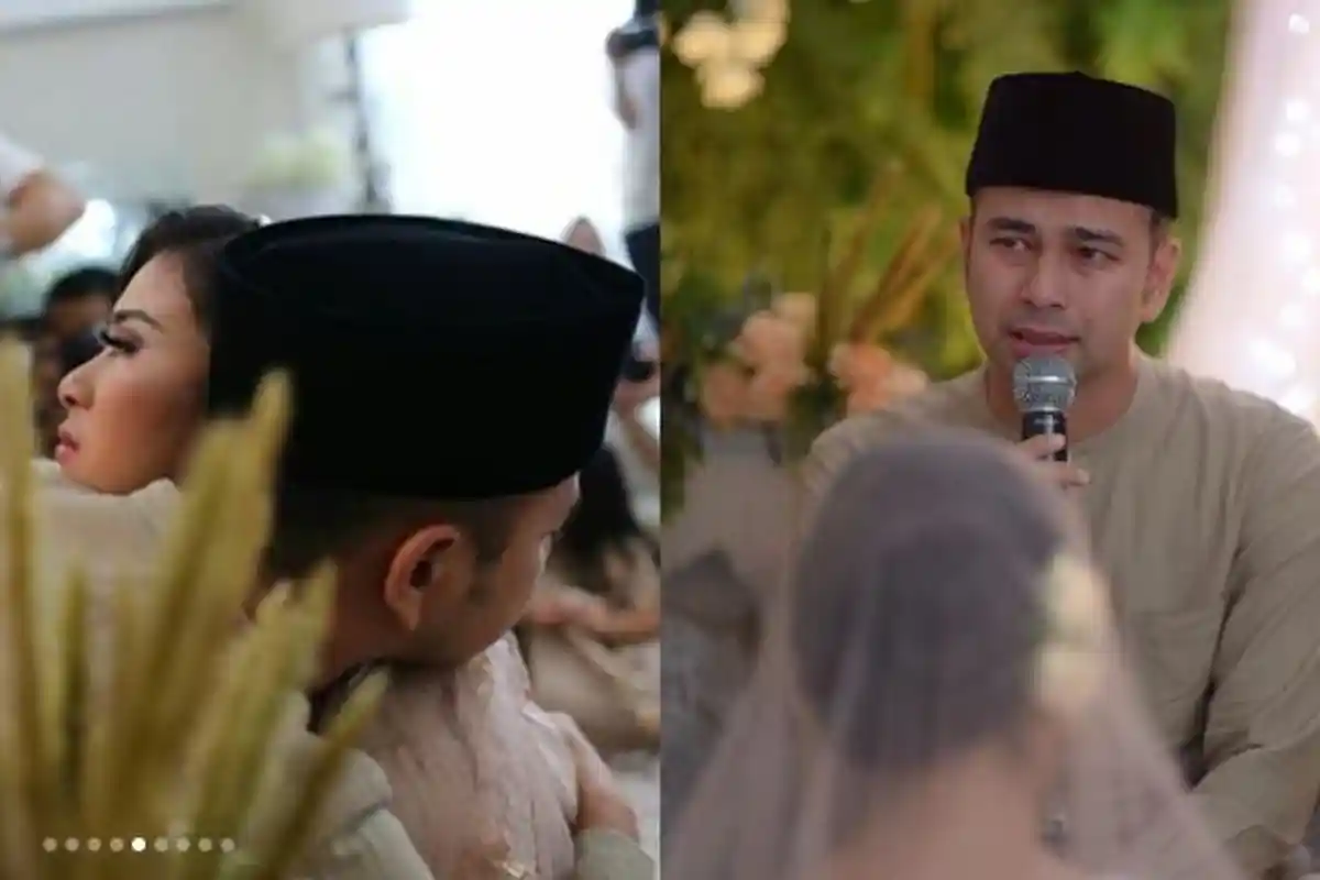 Syahnaz Minta Restu Menikah Saat Pengajian, Raffi Ahmad Menangis Haru