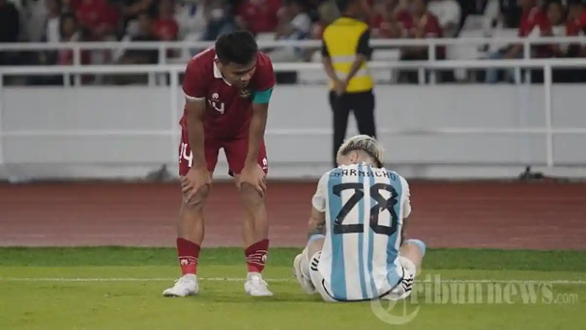 Aksi Asnawi Mangkualam Tempel Ketat Garnacho Terencana, Siapkan Sleding setelah Nonton Youtube