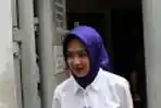Airin Jenguk Wawan di Tahanan KPK