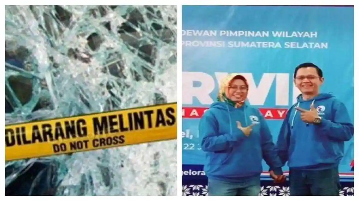 Kronologi Pasutri Pengurus Partai Gelora DPD Pali Tewas dalam Kecelakaan Maut di Tol Terpeka