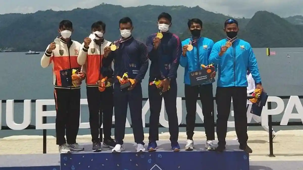 Update Perolehan Medali PON Papua 2021: Jawa Barat Raih Dua Emas Perdana dari Cabor Dayung