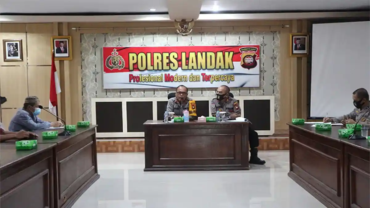 Polres Landak Bentuk Pokdar Kamtibmas, Ini Tujuannya
