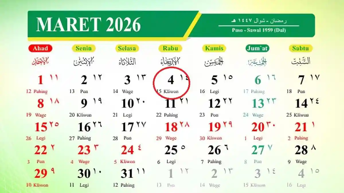 Tanggal 4 Maret 2026 Memperingati Hari Apa? Ada 4 Momen Penting
