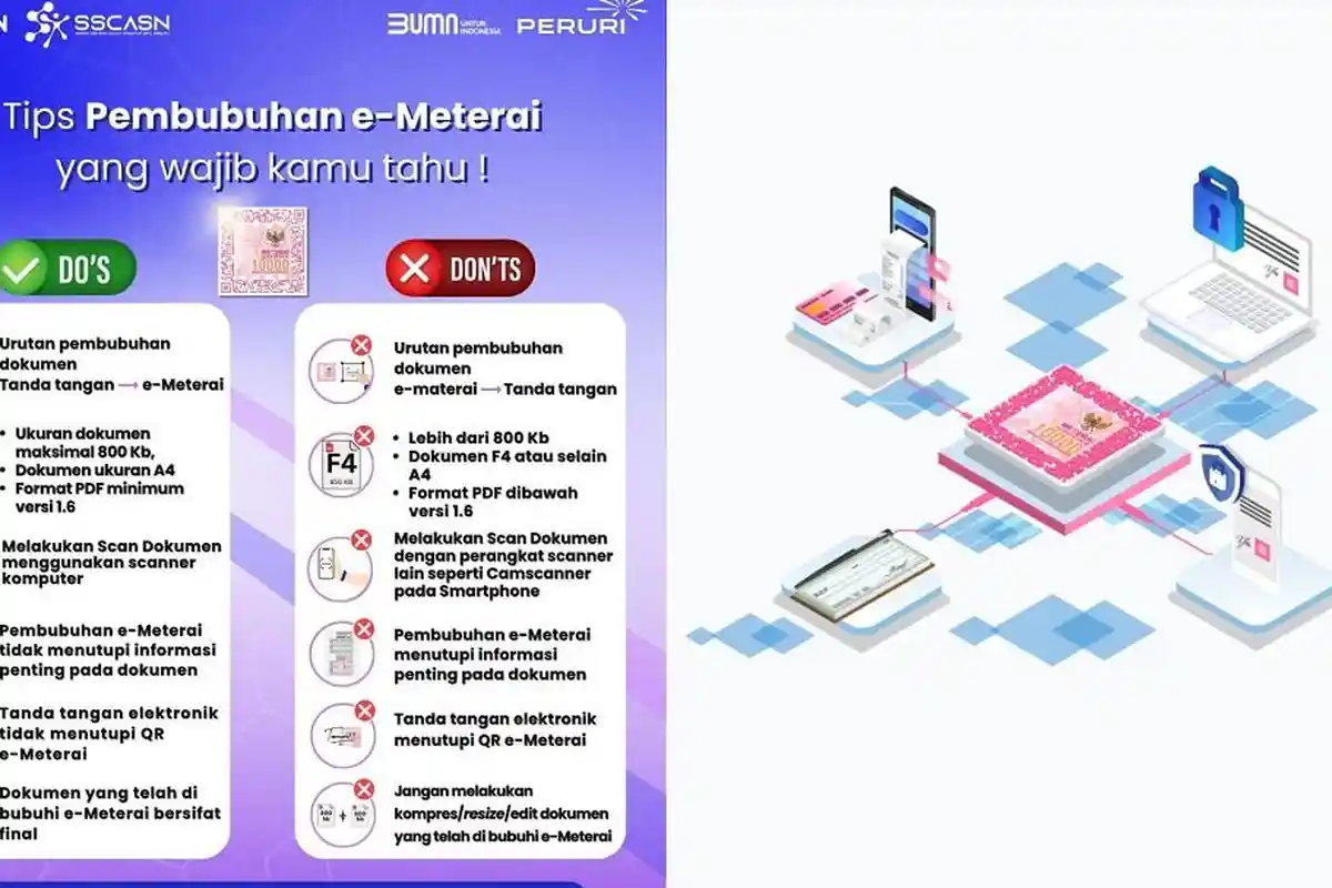 4 Cara Ubah File Jadi PDF Versi 1.6 Syarat Pembubuhan E-Meterai Dokumen CPNS 2024