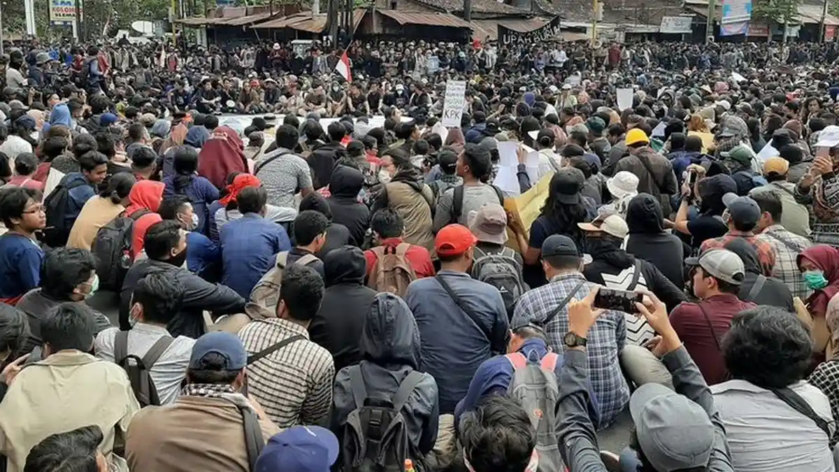 Ribuan Mahasiswa di Yogyakarta Ikut Aksi #GejayanMemanggil, Berduka atas Matinya Demokrasi
