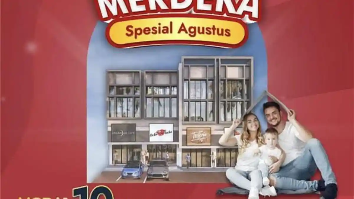 Promo Merdeka! Bayar Rp10 Juta Langsung Bisa Buka Usaha di Ruko Sapphire Makassar