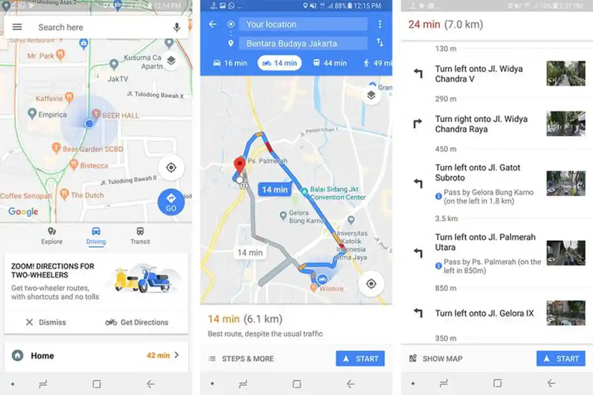 Ada ”Jalan Tikus” untuk Sepeda Motor di Google Maps, Ini Cara Pakainya