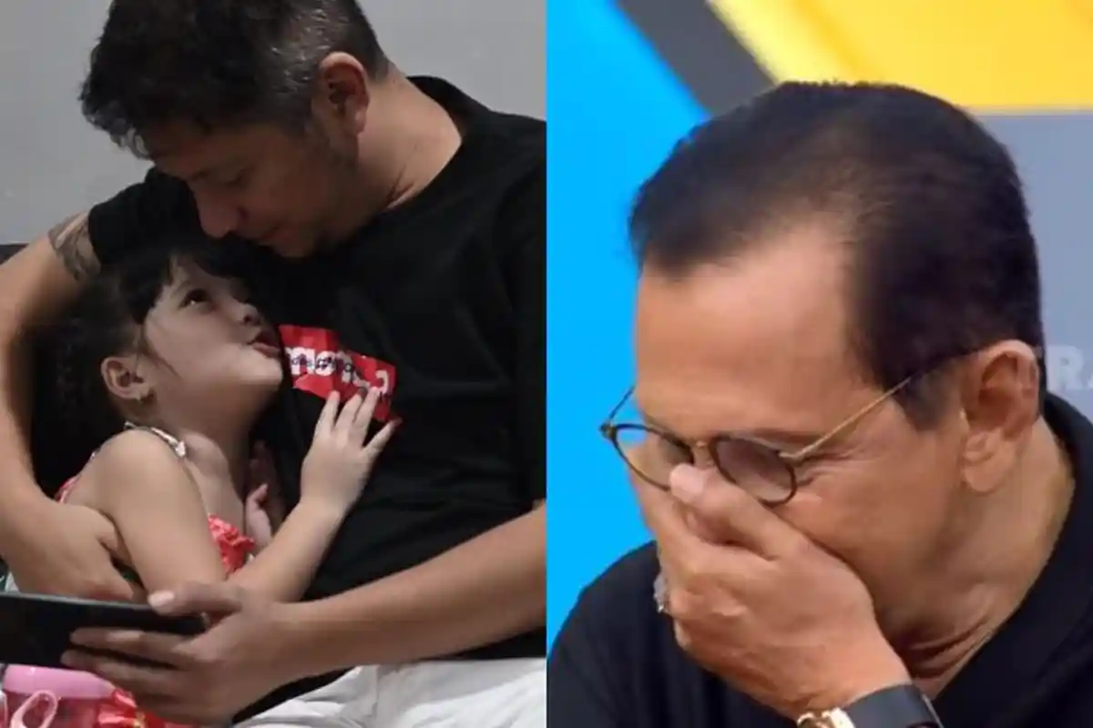 Menahan Tangis, Beri Pesan untuk Gading Marten dan Gempi, ini yang Bikin Roy Marten Tahan Air Mata