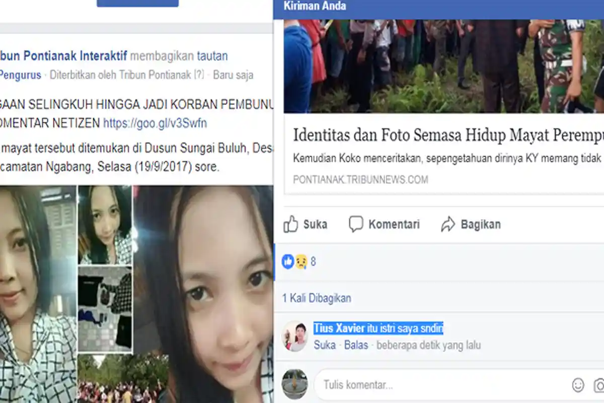 Mayat Wanita dan Pria Tak Berbusana di Semak! Pengakuan Mengejutkan Netizen: Itu Istri Saya Sendiri