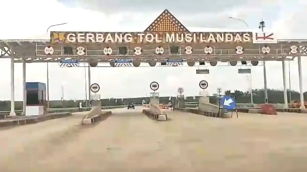 Ingin Lewat Tol Palembang-Betung Harus Siapakan Kartu E-Tol, Waspada Ada Jalan Belum Dicor